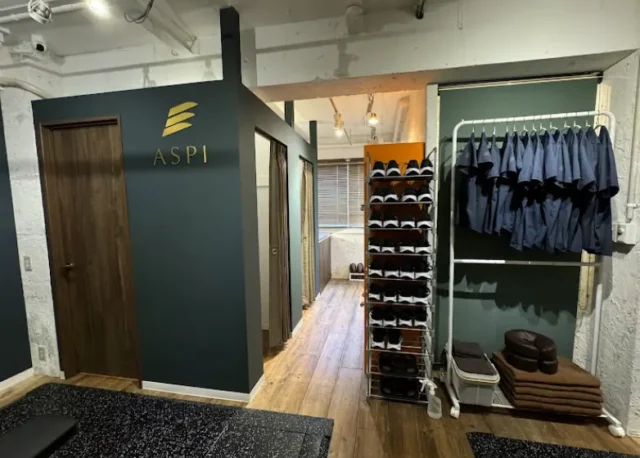ASPI 中目黒店のジム内設備