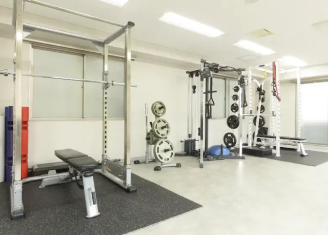 RISEパーソナルジム中目黒店のジム内