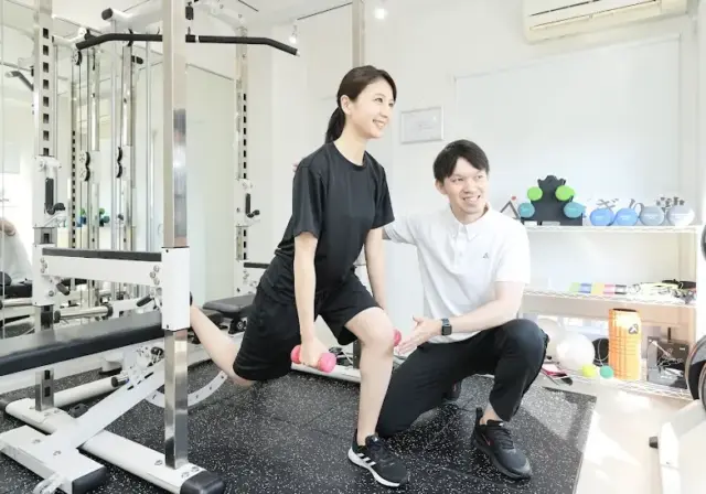 かたぎり塾本八幡店のパーソナルトレーニングの様子