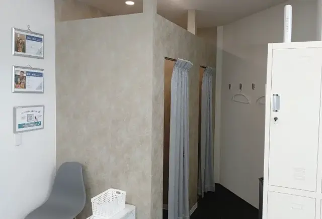 ASPI（アスピ）金山店の更衣室（個室）