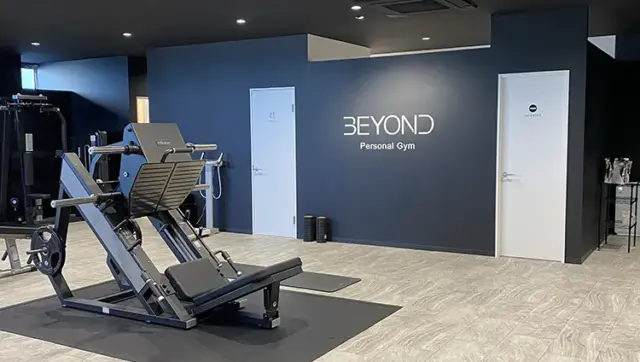 BEYONDつくば研究学園前店のジム内