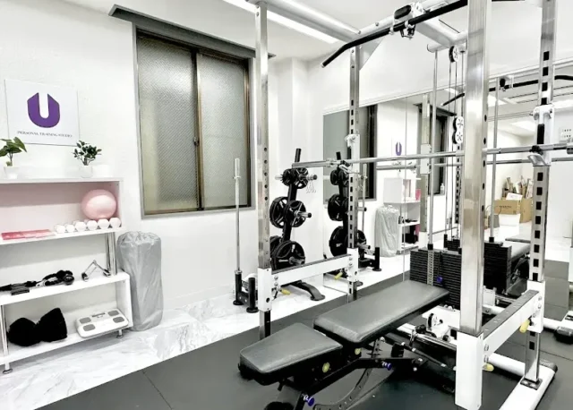 パーソナルトレーニングスタジオU三鷹店のパワーラック