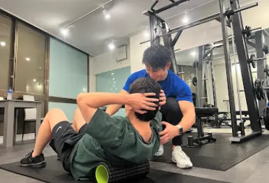 BEYOND春日部店のパーソナルトレーニングの様子