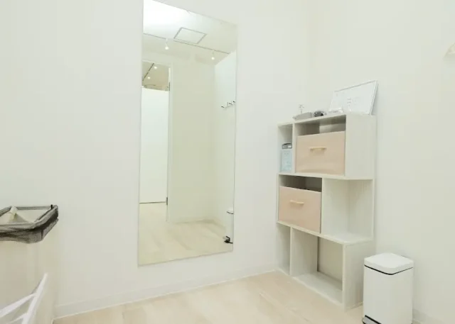 かたぎり塾センター北店のジム内(更衣室)