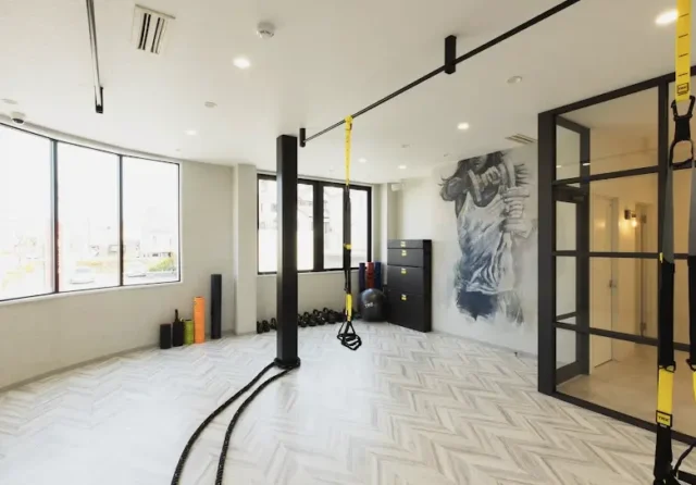 ONE ON ONE 長久手のジム内画像