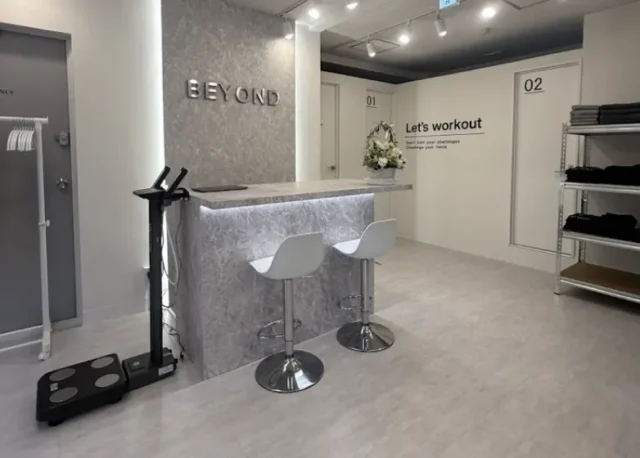 BEYOND板橋店のジム内設備