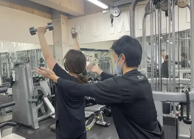 駅前筋肉留学GO 田町店のパーソナルトレーニング