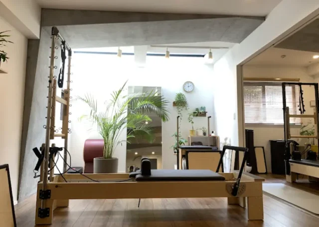ピラティススタジオHaleのスタジオ内の様子