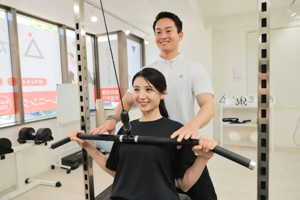 かたぎり塾保谷店のパーソナルトレーニング中の画像