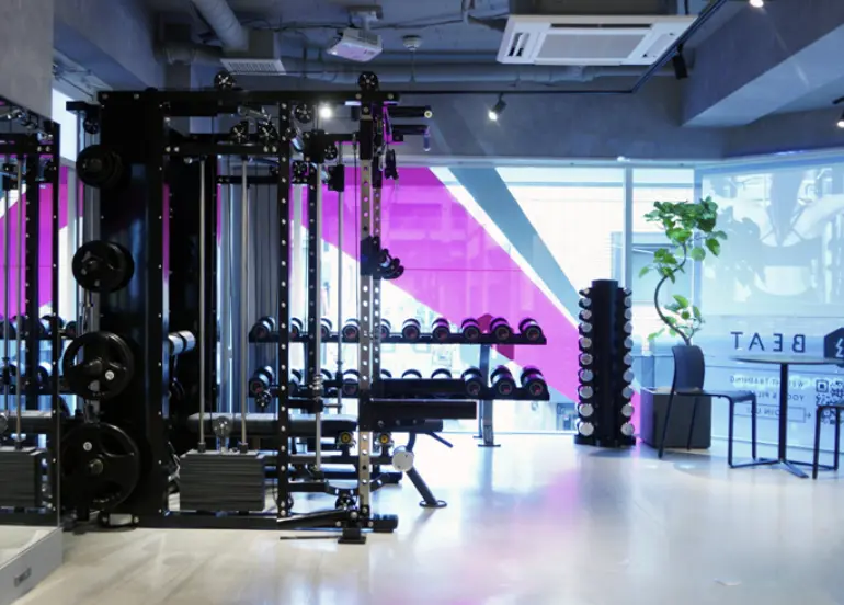 BEAT PRIVATE GYMのジム内