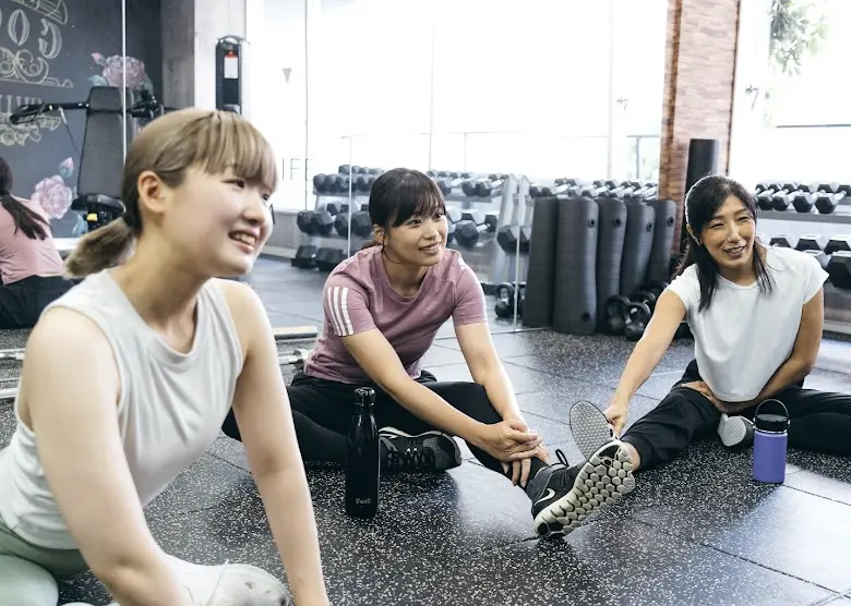 GOODLIFEGYMのトレーニングの様子