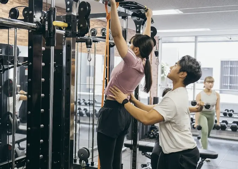 GOODLIFEGYMのトレーニングの様子