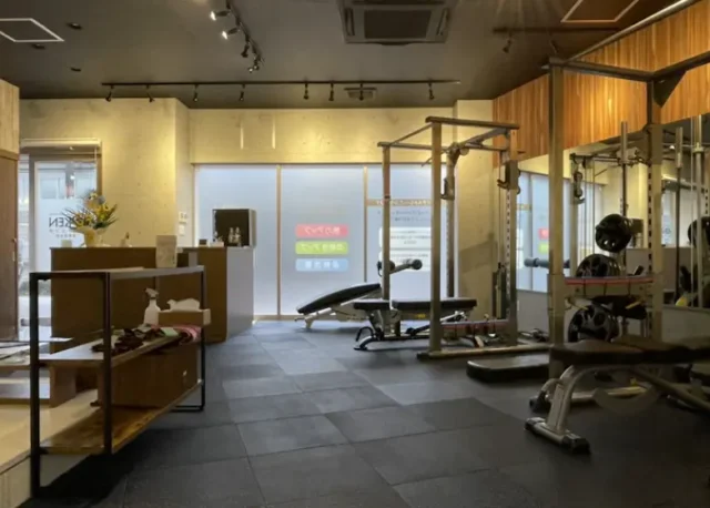 パーソナルトレーニングG-KEN 武蔵新田店のジム内設備