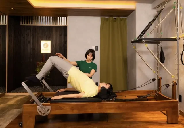 ピラティススタジオKAGURAのジム内画像