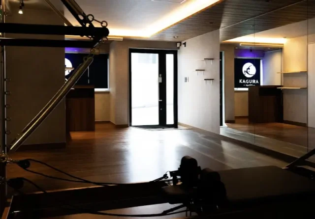 ピラティススタジオKAGURAのジム内画像