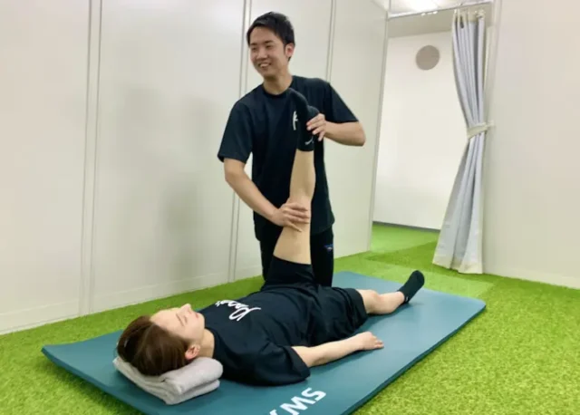 パーソナルジムPOCO森下店のレッスン風景