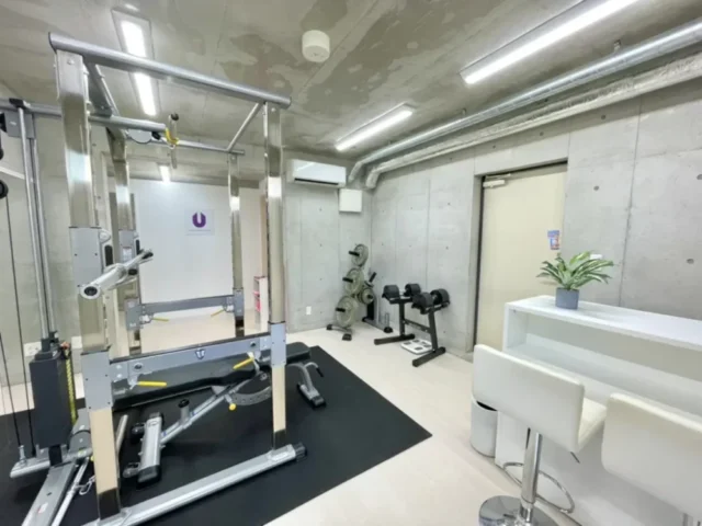 パーソナルトレーニングスタジオU池上・久ヶ原女性専門店のジム内設備