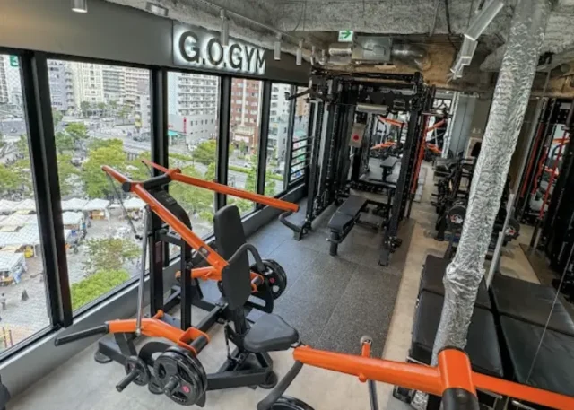 G.O.GYMRESERVE勝どき店のジム内画像