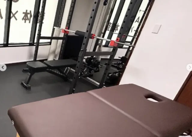 パーソナルトレーニングジムCHART成増店のジム内