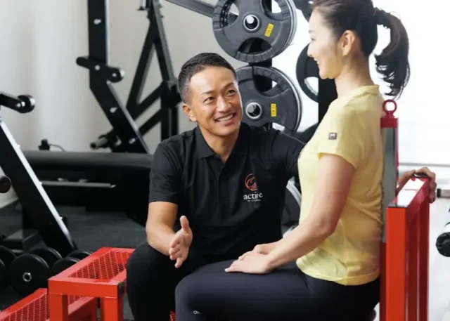 パーソナルジムactive(覚王山)のレッスン風景