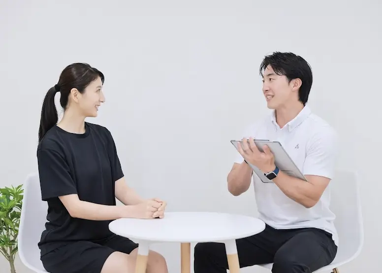 かたぎり塾仙川店のカウンセリングの様子