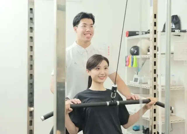 かたぎり塾雑司ヶ谷店のパーソナルトレーニングの様子