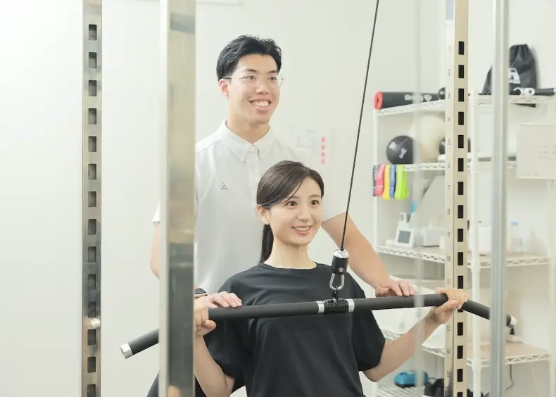 かたぎり塾雑司ヶ谷店のパーソナルトレーニングの様子