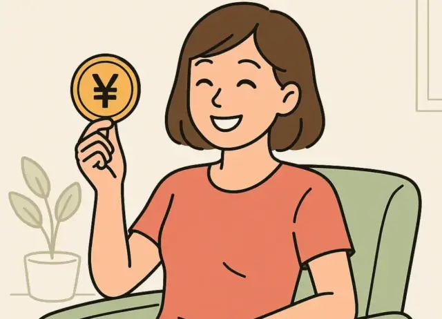 パーソナルジム選びで金銭的な無理をしていない女性の画像