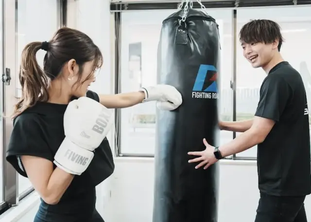 GYM 脈のセミパーソナルの様子