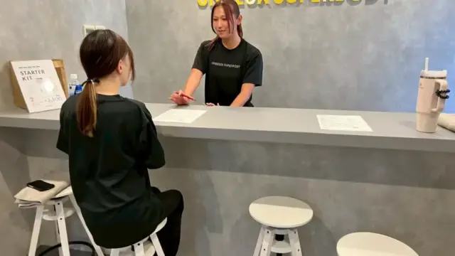 UNDEUX SUPERBODY life千葉スタジオでの体験レッスンの様子
