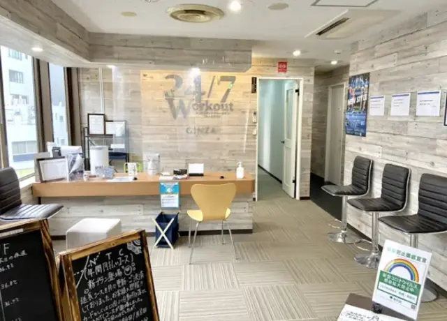 24/7Workout新橋・銀座店のジム内画像