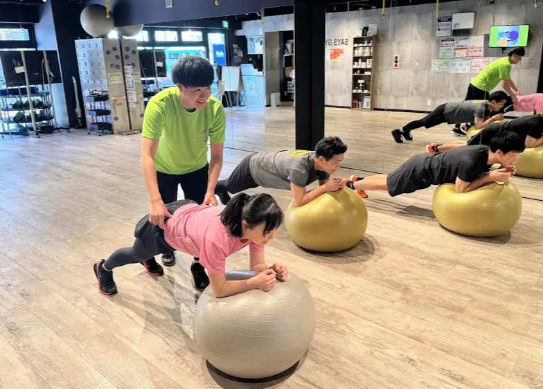 SAYS GYM 葛飾店のレッスン風景
