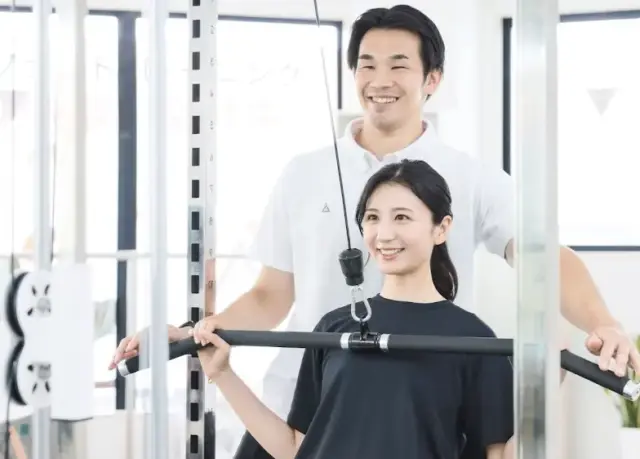 かたぎり塾 三鷹台店のパーソナルトレーニングの様子