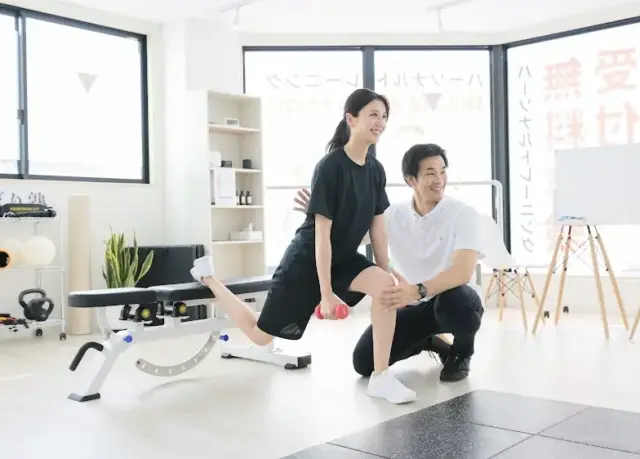 かたぎり塾 三鷹台店のパーソナルトレーニングの様子