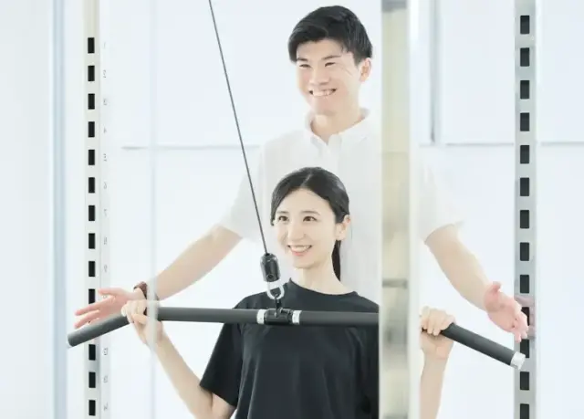 かたぎり塾 久米川店のパーソナルトレーニング風景