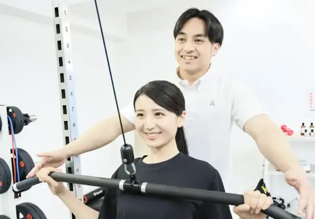かたぎり塾 喜多見店のパーソナルトレーニングの様子