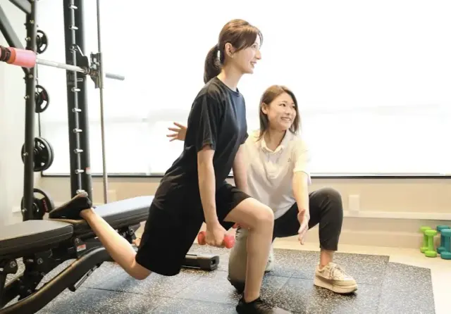 かたぎり塾 荏原町店のパーソナルトレーニングの様子