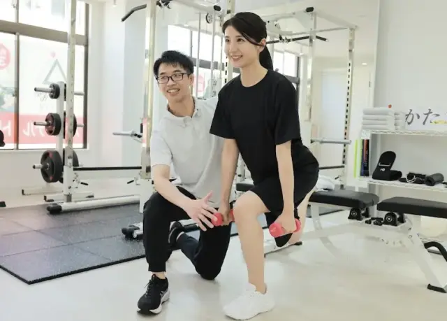 かたぎり塾西八王子店のパーソナルトレーニングの様子