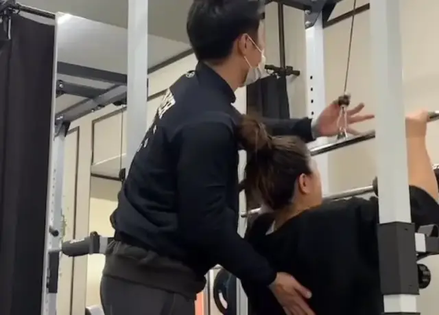 プライベートジムHPER 江戸川台店のレッスン風景