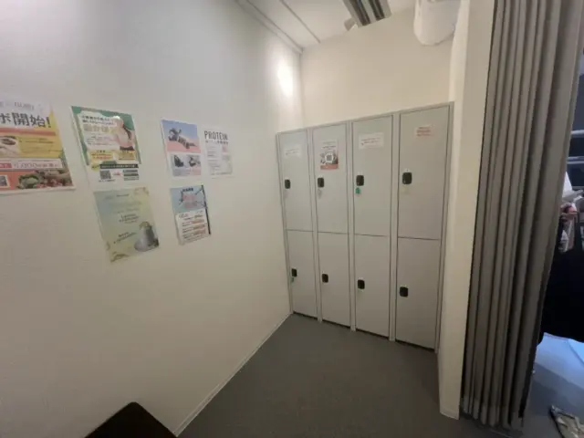 エクササイズコーチ品川店のロッカーの画像