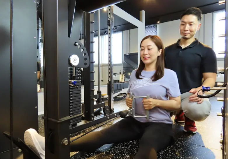 EVOXYのパーソナルトレーニングの様子