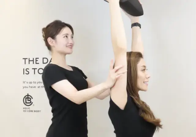 HOLIC ICE CORE BODYのレッスン風景