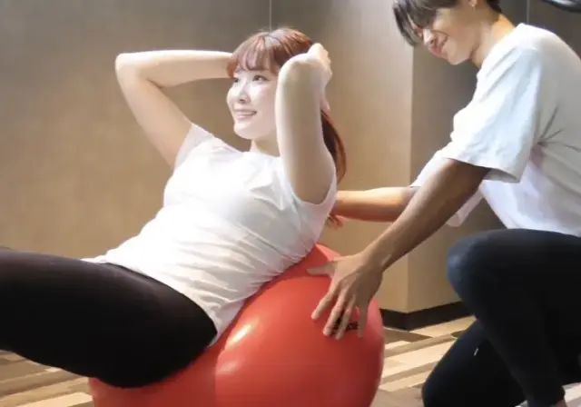 RADIMのパーソナルトレーニングの様子